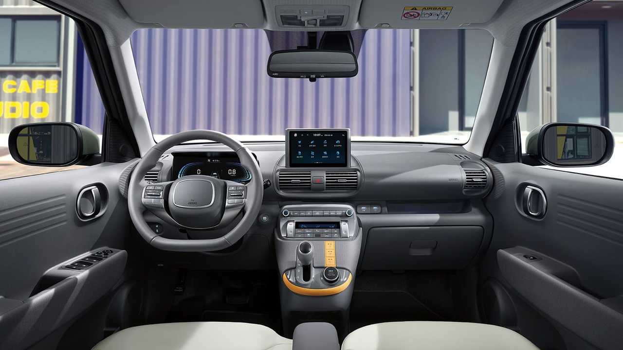 Fotos del interior del Hyundai Casper