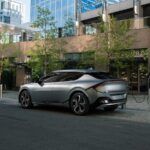 El Kia EV6 del 2022, el primer vehículo eléctrico de la marca con batería dedicada (BEV)