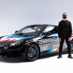 Un artista argentino diseña obras de arte exclusivas con el Alpine A110
