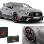 El Mercedes-AMG A45 S obtiene 444 CV mucho más con el refuerzo del kit Brabus B45