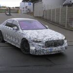 El híbrido Mercedes-AMG S63e capturado en un video espía