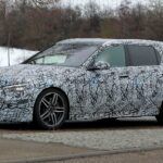 Fotografías espía de prueba de conducción de invierno de la camioneta Mercedes-AMG C53 2022
