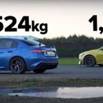Rally Mercedes-AMG A45 S y Alfa Romeo Giulia QV