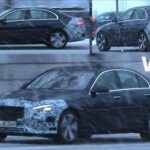 Vídeo espía de las pruebas de invierno del Mercedes-Benz Clase C 2022