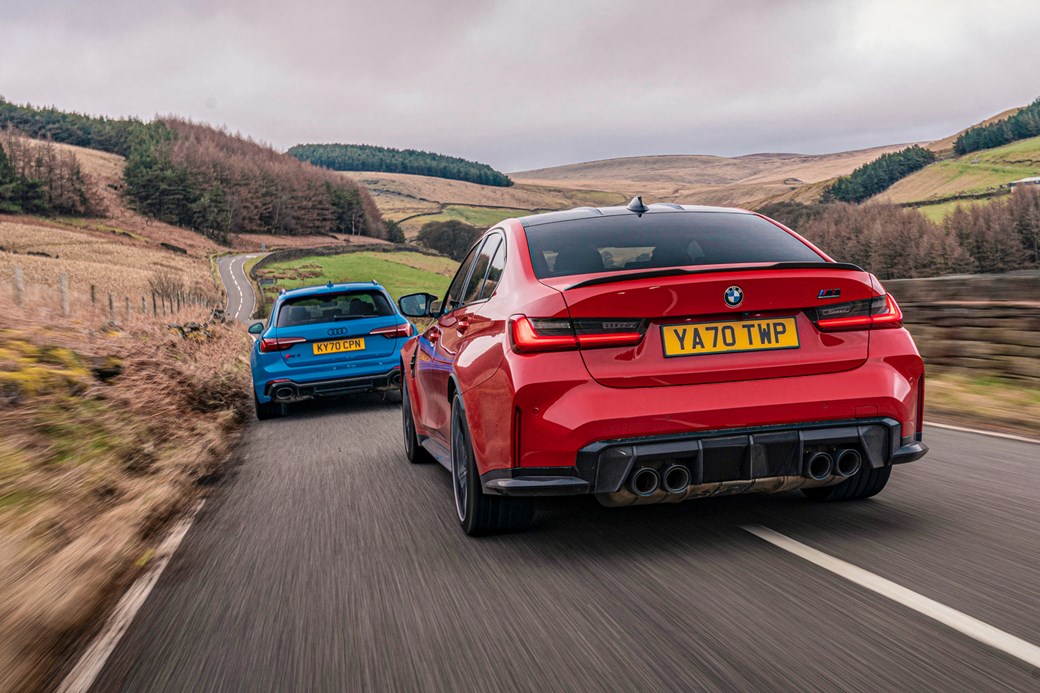 Prueba comparativa BMW M3, Mercedes-AMG C 63 S, Audi RS4 Avant, Alfa Romeo Giulia Quadrifoglio