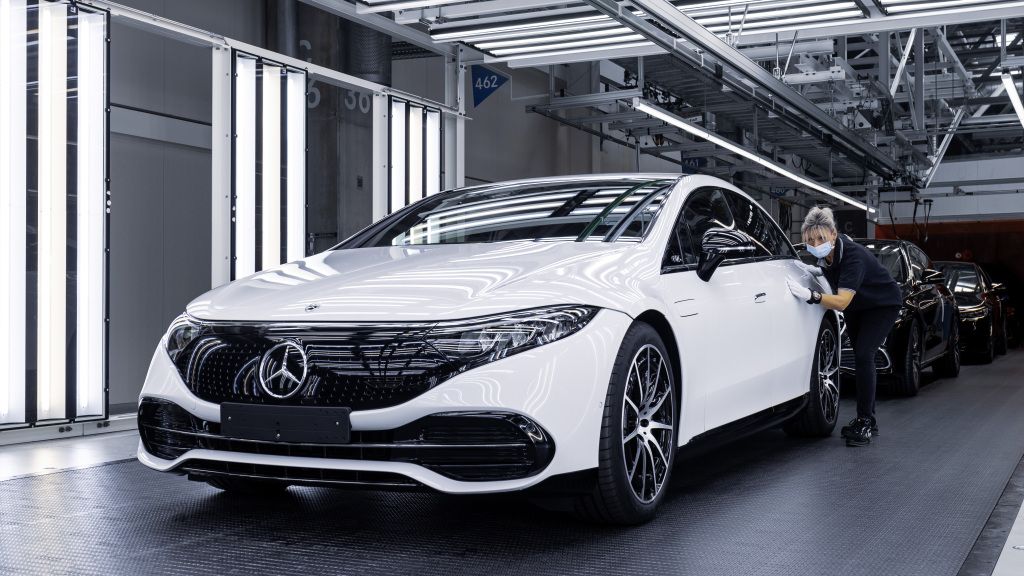 Mercedes-Benz EQS comienza la producción en Alemania