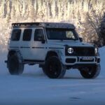 Aquí está el nuevo video espía de prueba de invierno del Mercedes-Benz G550 4×4