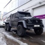2002 Mercedes-Benz G500 se transforma en una bestia 6×6