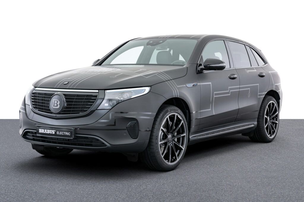 Brabus lanza el kit Y también-PowerXtra para Mercedes-Benz EQC