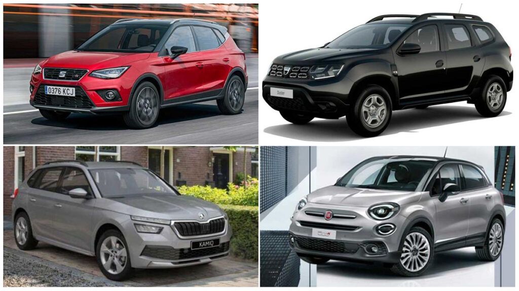Hay cinco SUV nuevos para obtener por 15.000 euros