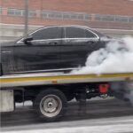 Mercedes-AMG C63 S exhibe agotamiento en una meseta