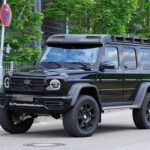 Escape cuadrado Mercedes-Benz Clase G 4×4 2022, 1 eje de puerta