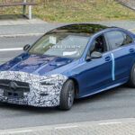 Queda poco camuflaje para la próxima generación de Mercedes-Benz Clase C