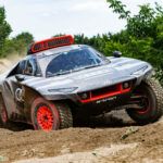 Carlos Sainz presenta el Audi RS Q e-tron para el Rally Dakar 2022