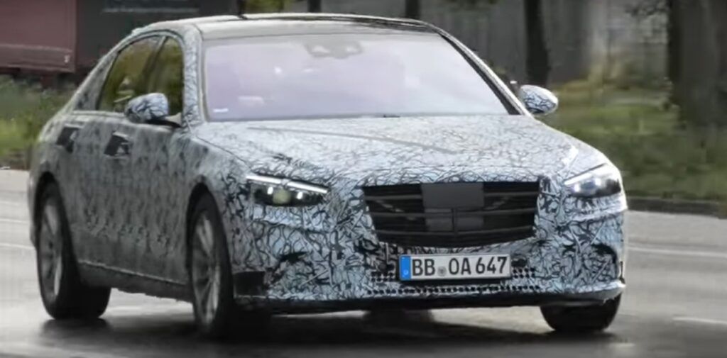 Vea el video de la próxima generación de Mercedes-Benz Clase S