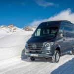 Se muestra el Mercedes-Benz Sprinter 4×4 Transporter