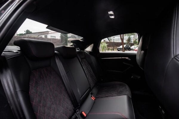 Asiento trasero del Audi A3 Sedan 2020
