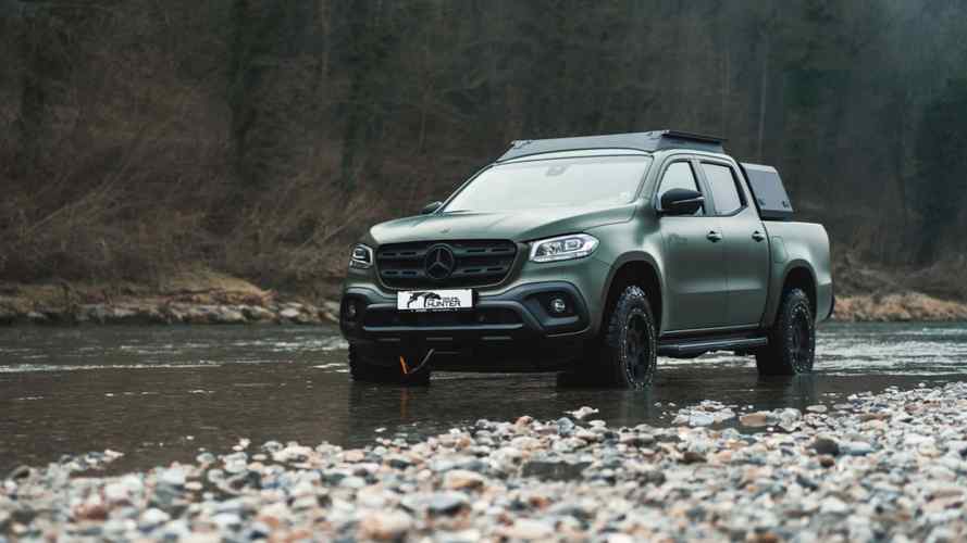 Descubra el Gruma Hunter apoyado en el Mercedes-Benz X-Class