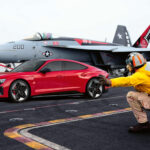 Probamos el Audi e-Tron GT RS en la pista de carreras de Harama.