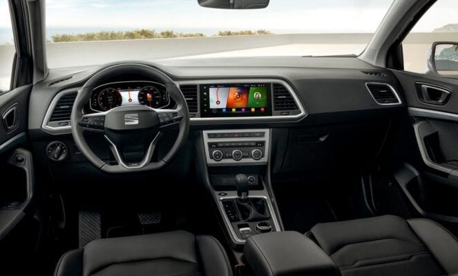 Interior del Seat Ateca 2020
