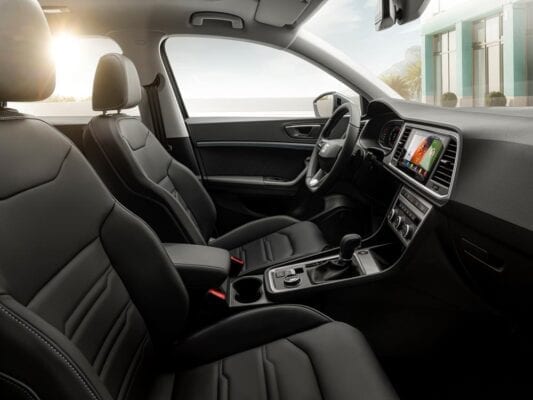 Interior panorámico del Seat Ateca 2020