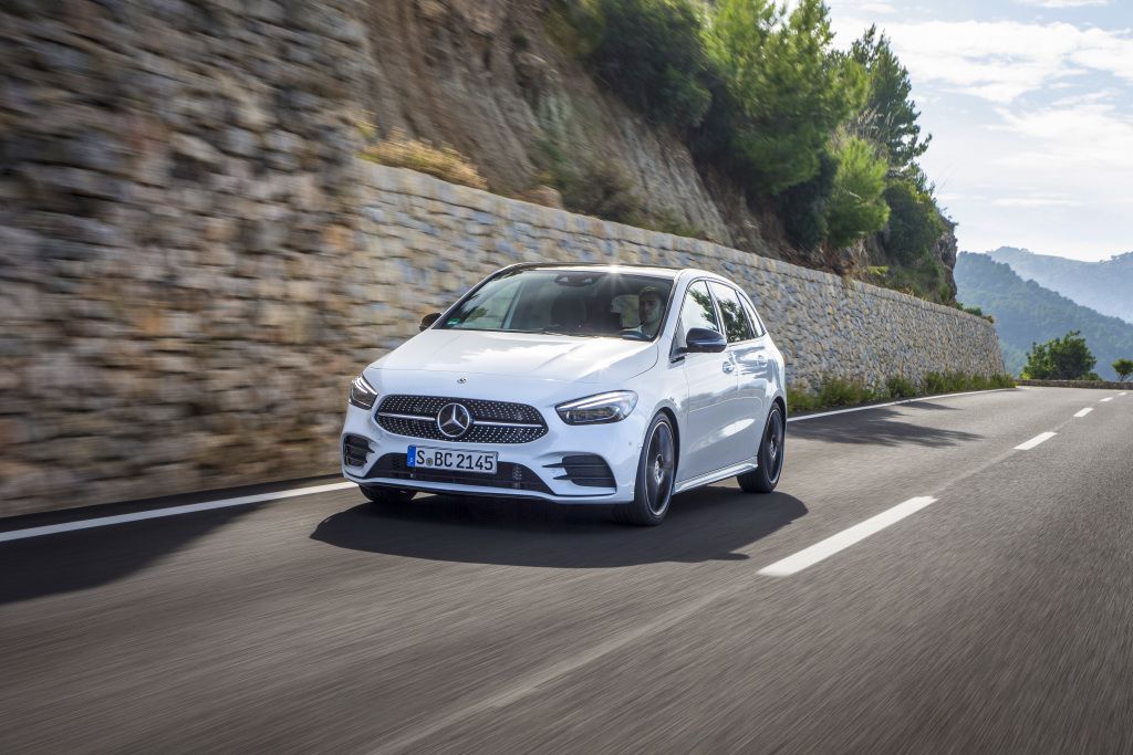 Todas las creaciones de la Clase B de Mercedes-Benz