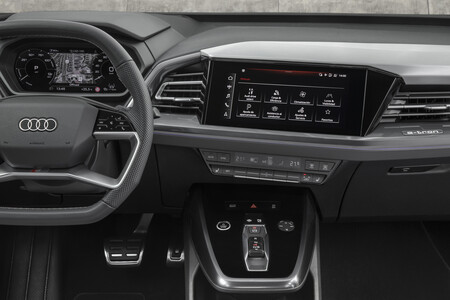 Interior del Audi Q4 e-tron