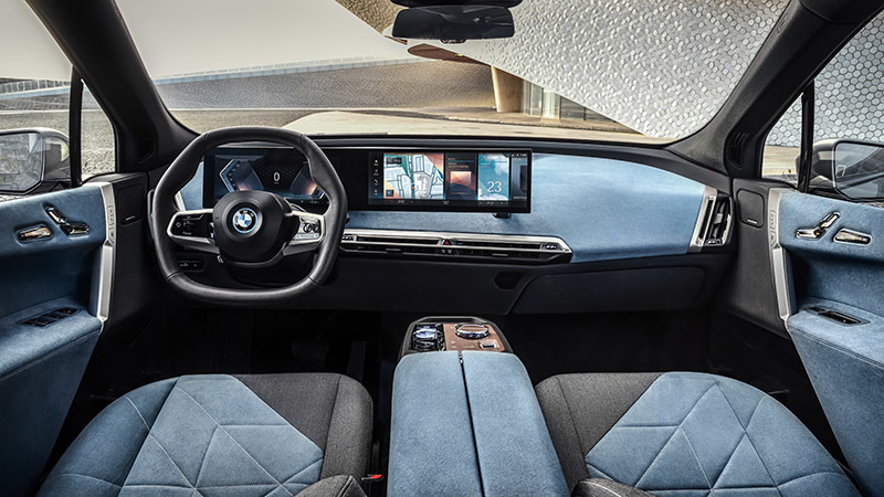 BMW iX (2022): tomas del interior. Fotos BMW ix 2022