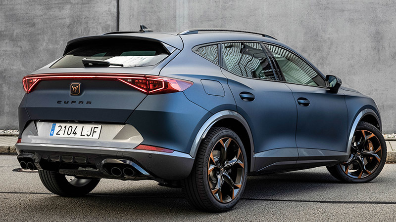 Fotos exteriores del CUPRA Formentor VZ 1.4 e-HYBRID (2021) Fotos de cupra formor en 2021