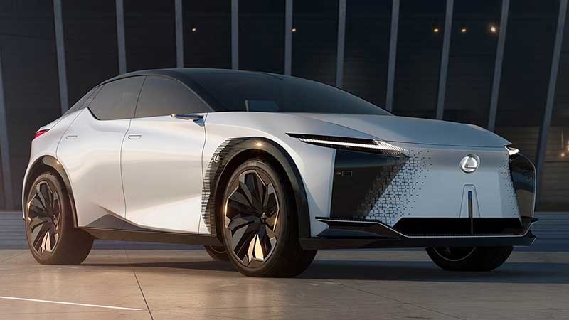 Lexus IF-Z electrificado. Imagen externa. - Foto del prototipo electrificado Lexus lf-z