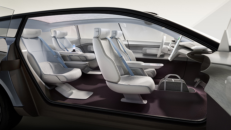 Volvo Concept Charging: imagen interior -Foto de prototipo de carga de Volvo Concept