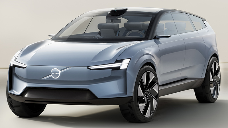 Imagen exterior del Volvo Concept Charging -Foto de prototipo de carga de Volvo Concept