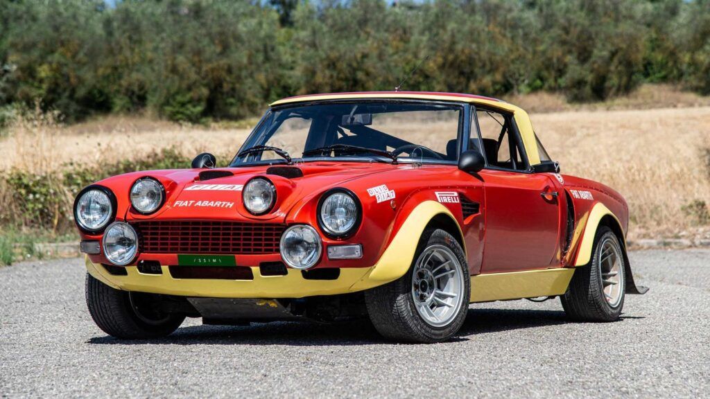 Ventas de este magnífico Fiat 124 Abarth Rally Group 4, desde 1974