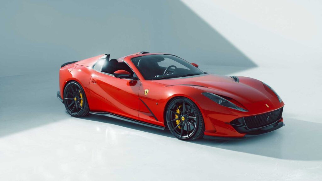 Este es el Ferrari 812 GTS de Novitec