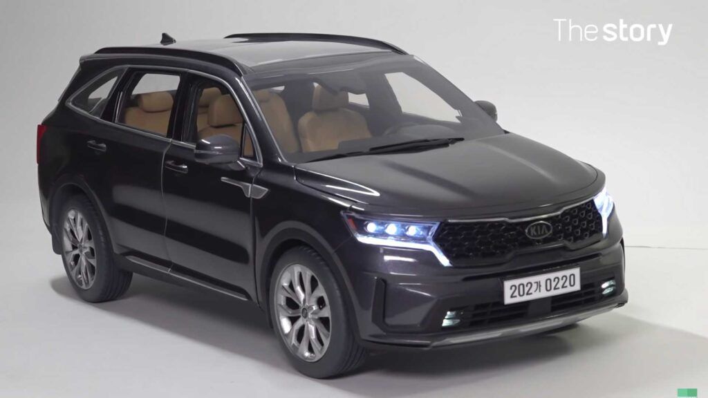 Este Kia Sorento 2020 utiliza la impresión 3D a escala