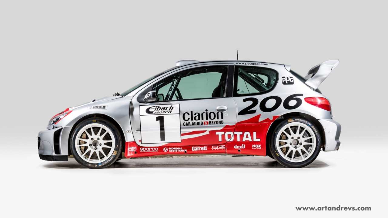 Peugeot 206 WRC a la venta