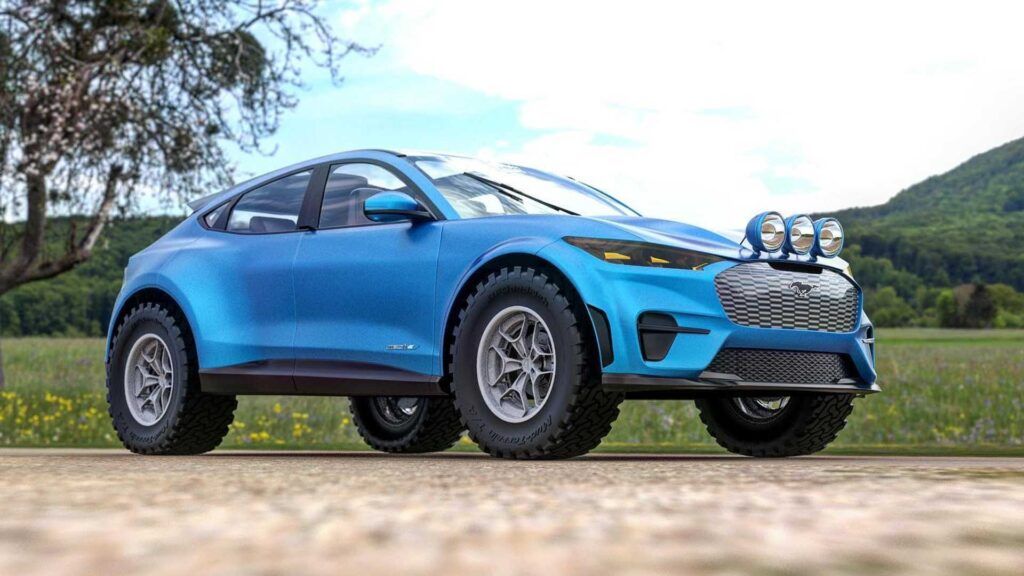¿Rally Ford Mustang Mach-E? Con estos renders uno ya puede soñar