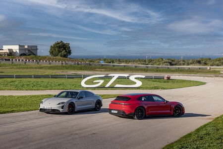 Pin de prueba Porsche Taycan GTS 45