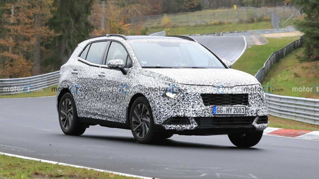 Kia Sportage «Ejercicios» 2021 en Nürburgring