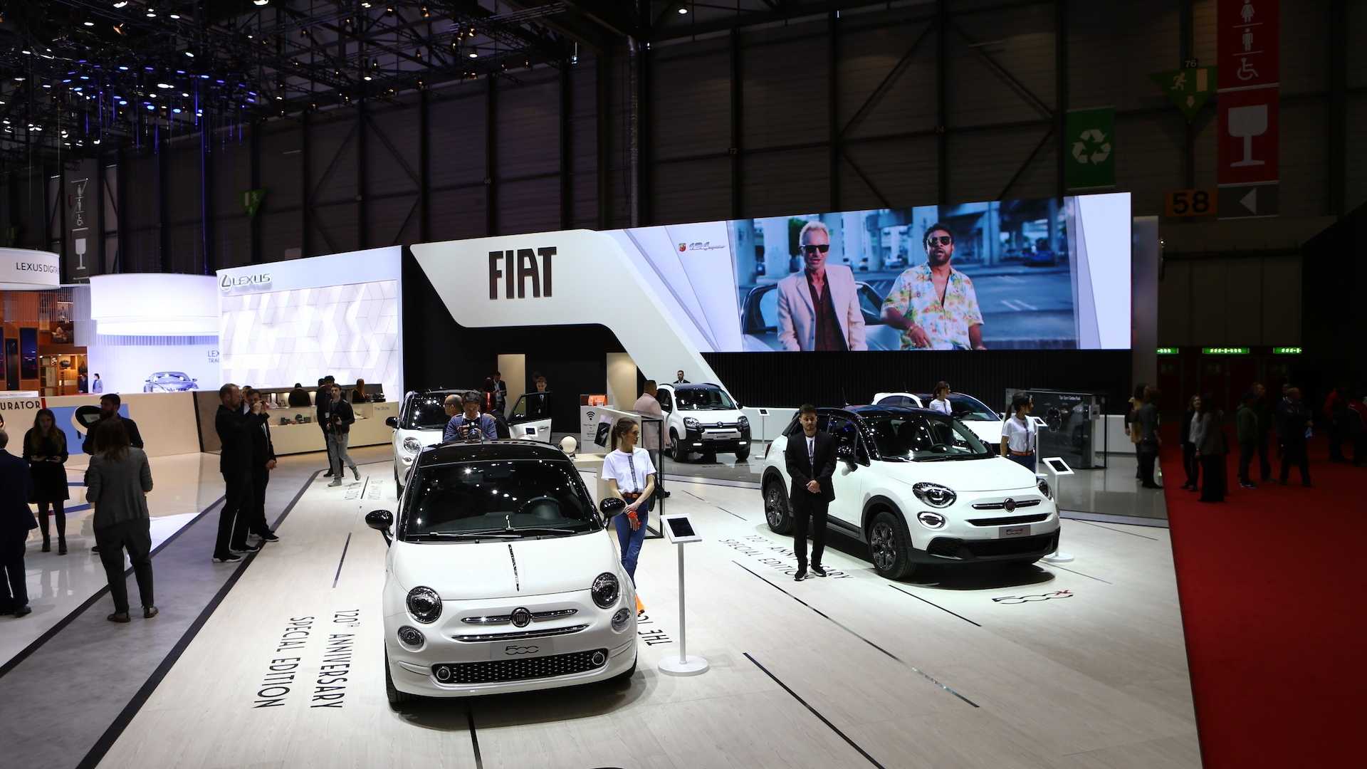 Fiat participa en el Salón del Automóvil de Ginebra 2019
