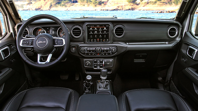 Fotos del interior del Jeep Gladiator (2021) Fotos del Jeep Gladiator 2020