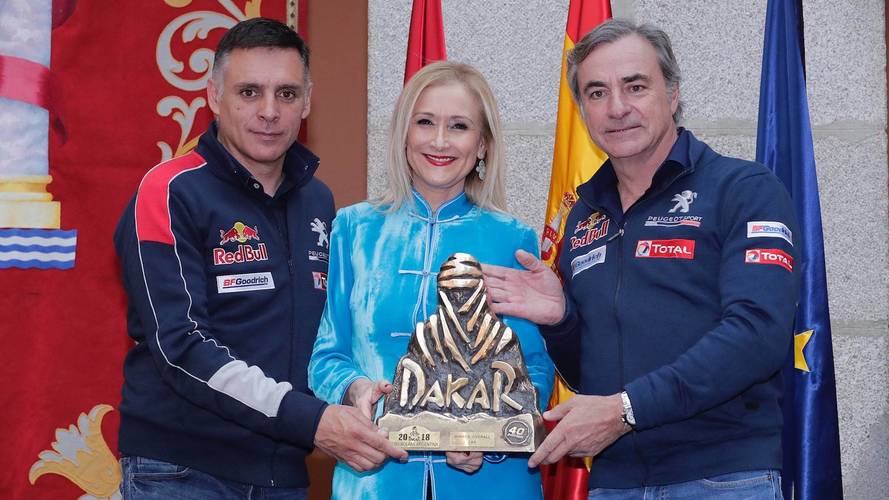 La Comunidad de Madrid rinde homenaje a Carlos Sainz