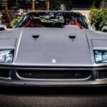 Este Ferrari F40 gris mate de Londres no es para todos