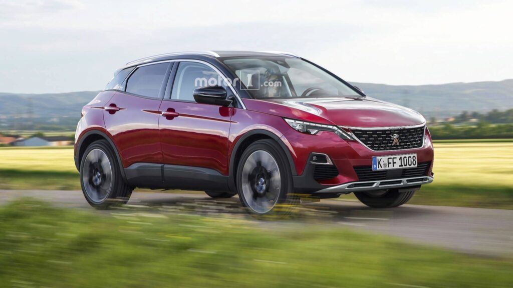 Render Peugeot 1008: SUV, urbano y eléctrico