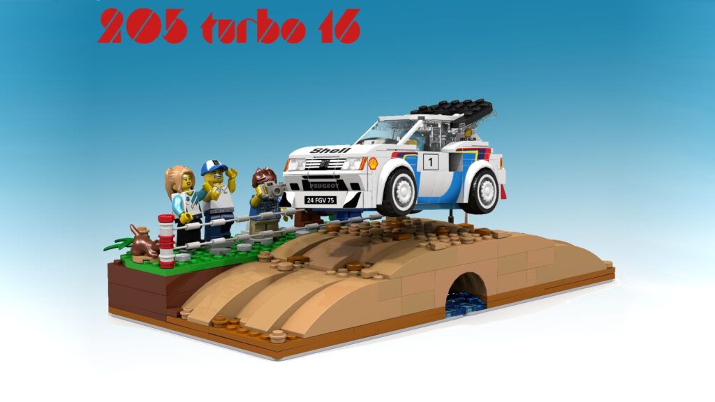 Peugeot 205 T16 de Lego Ideas, vota por él, se hará realidad