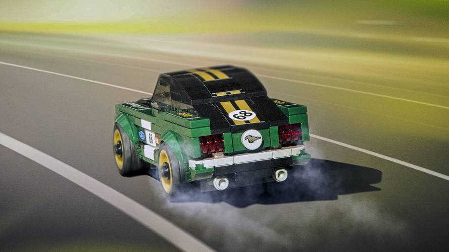 Ford Mustang 1968 Lego campeón de velocidad