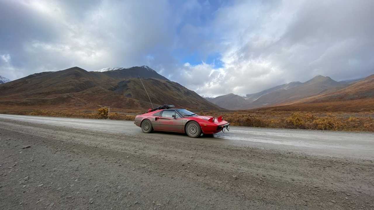 Ferrari 308 GTSi en el Ártico