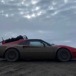 Un espectacular recorrido por el Ártico con este Ferrari 308 GTSi