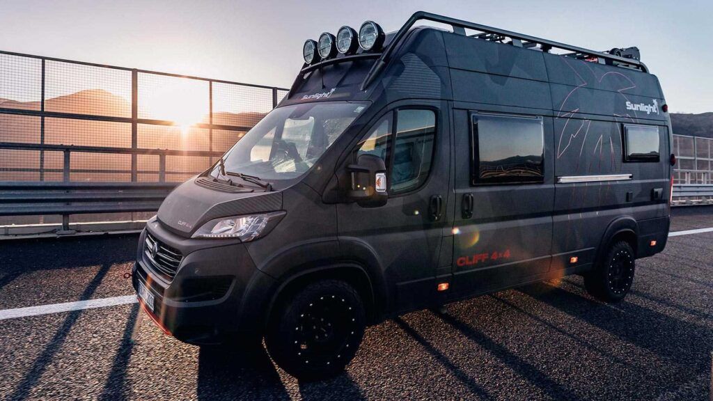Sunlight Cliff 4×4, la autocaravana más aventurera