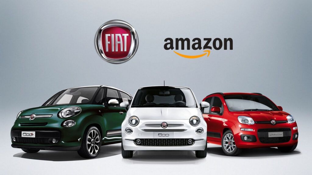 Amazon vende coches Fiat en el Reino Unido